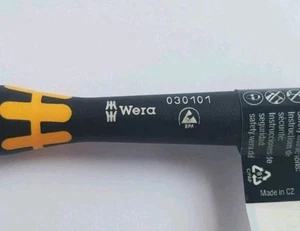 Destornillador de precisión ranurado seguro ESD Wera 030101 1,5 x 40 mm - Imagen 1 de 13