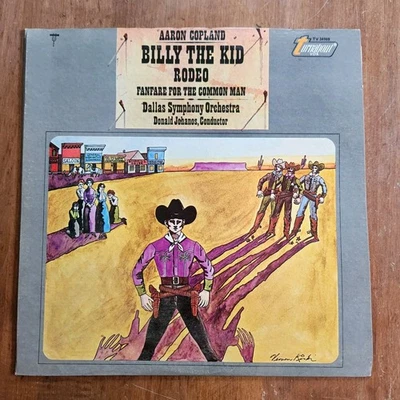 Aaron Copland LP Billy The Kid Rodeo Dallas Symphony Orchestra Stereo/Mono EUC - Image 1 of 4