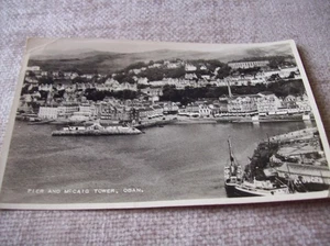 POSTCARD -- PIER AND McCAIG TOWER., OBAN, ARGYLL - Picture 1 of 2
