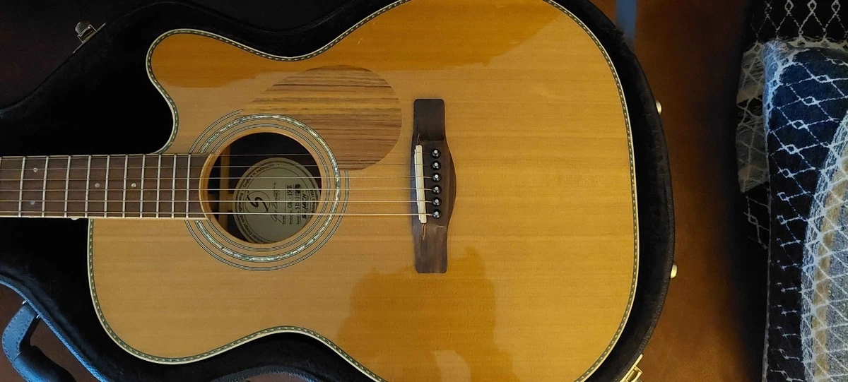 Samick Greg Bennett OM-15CE ハードケース付き Samick Greg Bennett OM-15CE ハードケース付き Samick Greg Bennett