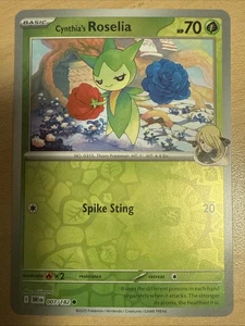 Holograma inverso Roselia 007/182 - Sv10: Juego de cartas coleccionables Pokémon Destinados - Casi nuevo - Imagen 1 de 4