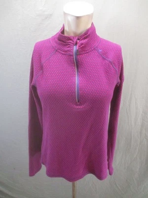 Pullover deportivo Eddie Bauer talla L para mujer mezcla de algodón 1/2 cremallera agujero para el pulgar 886 Foto 1 de 4