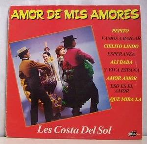 33 RPM Les Costa Del Sol LP 12" Amor De Mis Amores Espagne Aline Music 190 - Picture 1 of 1