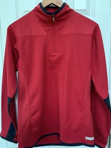 Columbia Sportswear Youth Boys Red 1/4 Zip Pullover Sz XL - Picture 1 of 5