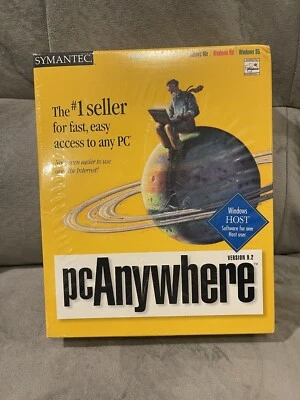 NEW SEALED   Symantec  pcAnywhere   Version 9.2   Windows  2000-98-95-3.1/DOS - Image 1 of 3