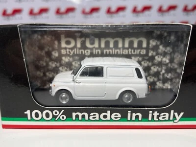 1:43 Autobianchi 500 Furgoncino 1972-75 - Brumm - Immagine 1 di 4