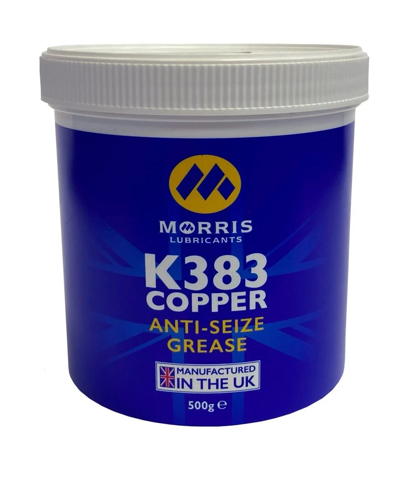 Morris Oil K383 Anti Seize Copper Slip Grease Tub 500g ASC500