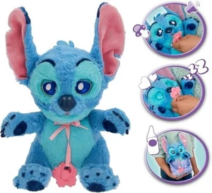 BABY PAWS Stitch Interactive Plush Toy Sound Function Carry Blanket 18 Months+ - Picture 1 of 6