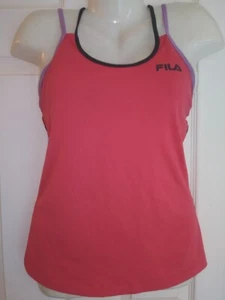 Damen Fila Running Tank Top Shirt Gr. Small Rosa - Bild 1 von 5