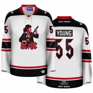 AC/DC Angus Young Tribute Hockey Trikot - Bild 1 von 16