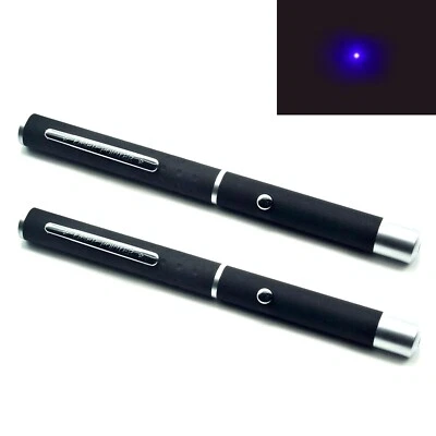 2 Stück 450 nm 1 mW Blaupunkt Laserpointer LED - Bild 1 von 4