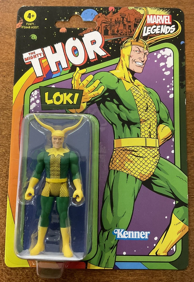 HARBRO Kenner Marvel Legends The Mighty Thor Loki 2021 Hasbro AS PICTURE