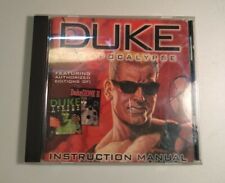 Duke: The Apocalypse (PC, 1997) COMPLETE IN BOX MINT