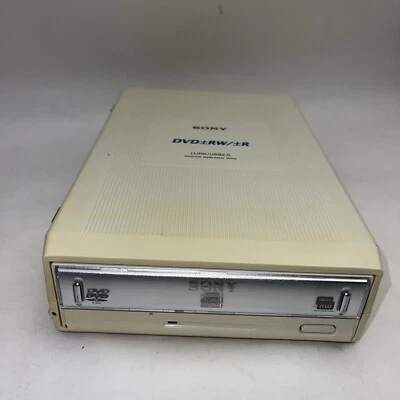 Sony DRX-500ULX White Externe FireWire USB2.0 Dual DVD/CD Rewritable Drive - Image 1 of 4