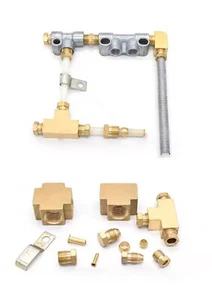 Schmierung Messing Ölrohrverschraubung - Bild 1 von 16