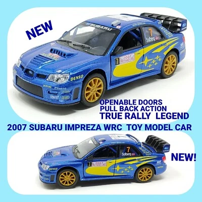 Coche de juguete de rally Kinsmart 2007 Subaru Impreza WRC STI WRX Foto 1 de 4