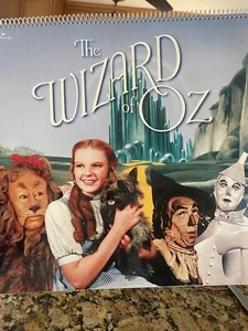 Der Zauberer von Oz Hallmark 1995 12 Monate Spiralkalender 11,5x12" 073020AMCAL - Bild 1 von 5