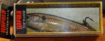 RAPALA SW08 SKITTER WALK TOPWATER SEÑUELO SOMBREADO TRANSLÚCIDO NIP LQQK Foto 1 de 2