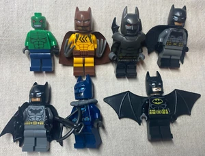 Authentic LEGO Minifigure Lot of 7 Batman Figures including Killer Croc - Picture 1 of 1