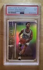 Pedrag Stojakovic 1999-00 Fleer Tradition #18 PSA 7 One Of One Highest Grade