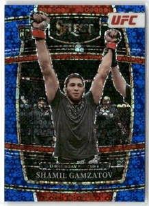 Shamil Gamzatov 2022 Panini Select UFC - #14 Blue Disco Prizm (RC) - 38/49 - Picture 1 of 3