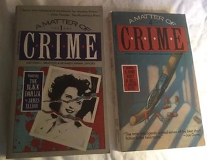 A Matter of Crime (Vol 1&4) 2 Mystery Short Story PBs edited Bruccoli & Layman - Picture 1 of 5