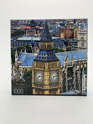 Chris Lord 1000 piece puzzle Big Bend Westminster Abbey - Image 1 of 4