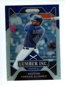 2021 Panini Prizm Lumber Inc. Silver Prizm Yordan Alvarez #LI10 Astros
