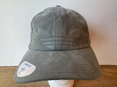 Шляпа женская Adidas Originals расслабленная Deboss необработанная зеленая с ремешком регулируемая кепка - Изображение 1 из 4