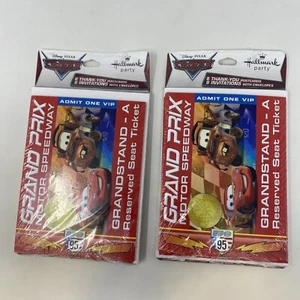 Vtg Hallmark Cars Pixar Invitations Lot of 2 Packs Disney Party Cards Birthday - Picture 1 of 6