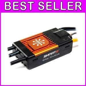 Brushless 60 Amp Smart ESC with Adjustable BEC - Enhance Your Flight Experience - Picture 1 of 11