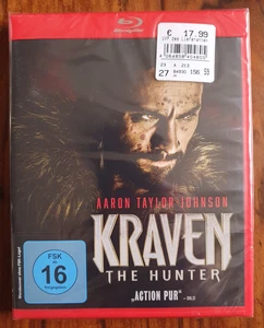 Blu-ray - Kraven - The Hunter - Aaron Taylor-Johnson, Russell Crowe - Neu OVP! - Bild 1 von 2