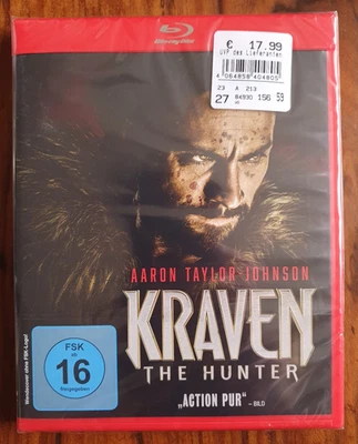 Blu-ray - Kraven - The Hunter - Aaron Taylor-Johnson, Russell Crowe - Neu OVP! - Bild 1 von 2