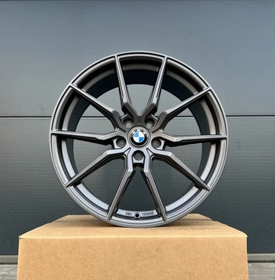 4x 19 Zoll Felgen FF Wheels FF03 grau für BMW 3er F30 F31 3L 3K M Performance - Bild 1 von 4