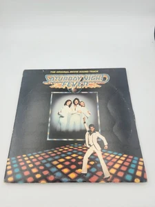 Vintage Saturday Night Fever Vinyl 2xLP Soundtrack Bee Gees Disco 1977 RSO Movie - Foto 1 di 14
