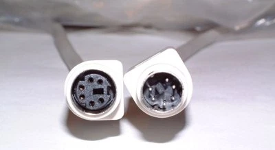 3ft short 6pin MD/Mini DIN Male~Female Extension Camera/Cam/Video/Power Cable - Image 1 of 2