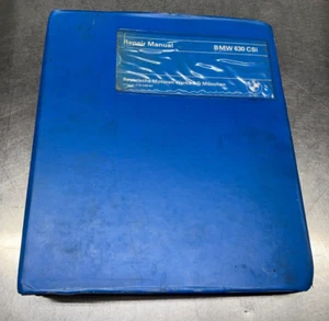 BMW E24 630csi Factory Repair Manual OEM - Picture 1 of 3