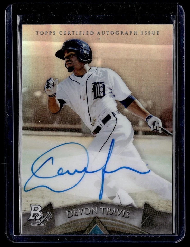 2014 BOWMAN PLATINUM AUTO DEVN TRAVIS TIGERS - Image 1 of 1