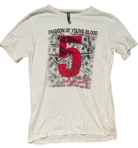 Fashion of Young Blood T-shirt Men Medium Mrp Roakridge Size M - Picture 1 of 9