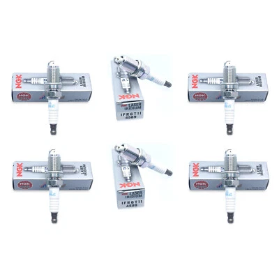 For Lexus ES330 RX300 Toyota Avalon Corolla Spark Plugs Set of 6 OEM IFR6T11 - Image 1 of 4