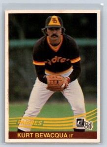 Donruss 1984 Kurt Bevacqua #80