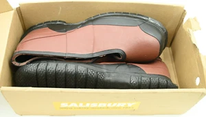 SALISBURY 51508-ES Red/Black Deep Heel Lineman's Storm Rubber Size 14 NIB - Picture 1 of 4