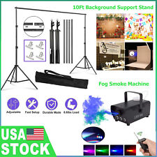 New 10Ft 2m Adjustable Background Support Stand Photography Video Backdrop Kit