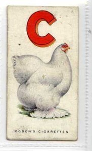 (Je6397) OGDENS,POULTRY ALPHABET,C,1924,#3
