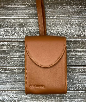 Premium Leather Range Finder Case, Universal Fit, CD Golf Co, No. 1