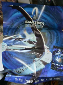 RARE DECIPHER CCG TCG DEEP SPACE 9 PROMOTION DEALER POSTER NM - Bild 1 von 1