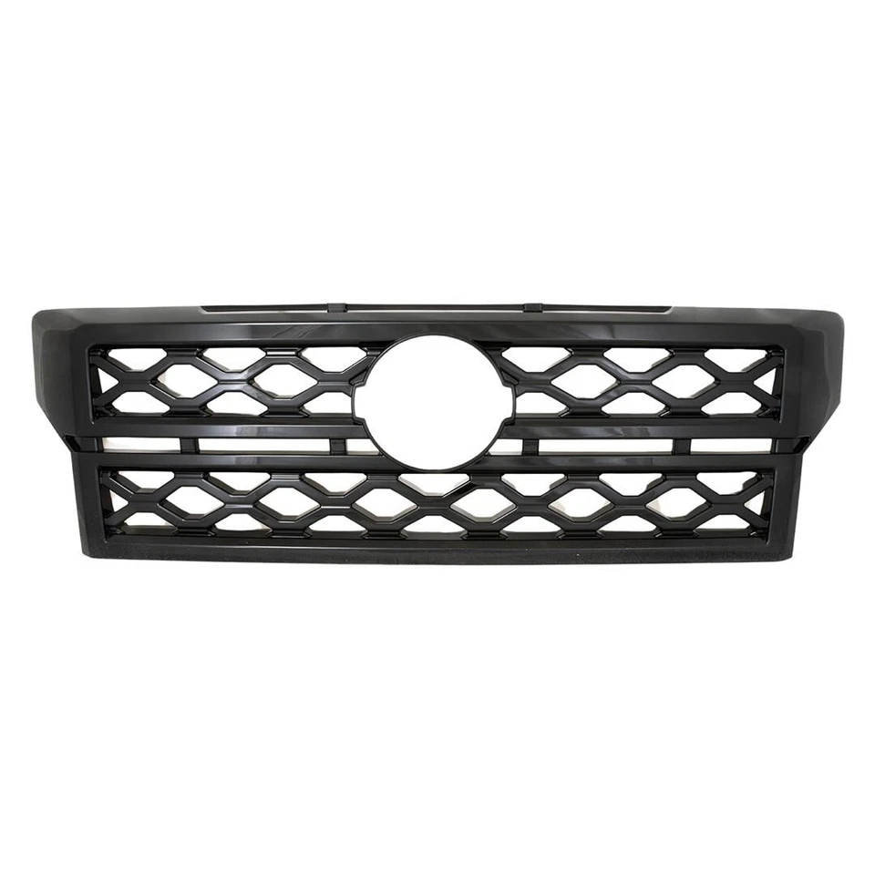 NEW Front Gloss Black 1pc Grille Insert Overlay For 2022-24 Nissan Frontier - Image 1 of 2