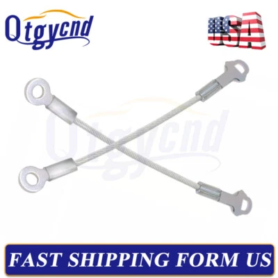 2X For Polaris Ranger 500 700 800 900 XP 4X4 2X4 7081215 7081445 Tailgate Cable - Image 1 of 4