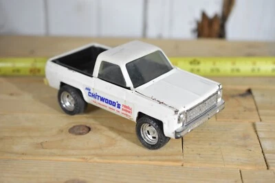 VINTAGE ERTL CHEVY K5 SQUARE BODY PICKUP TRUCK  WHITE JOIE CHITWOOD - Image 1 of 4