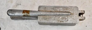 Vintage Li'l Mac #270 Fishing Lead Bank Sinker Mold B.S. 20 - Picture 1 of 6